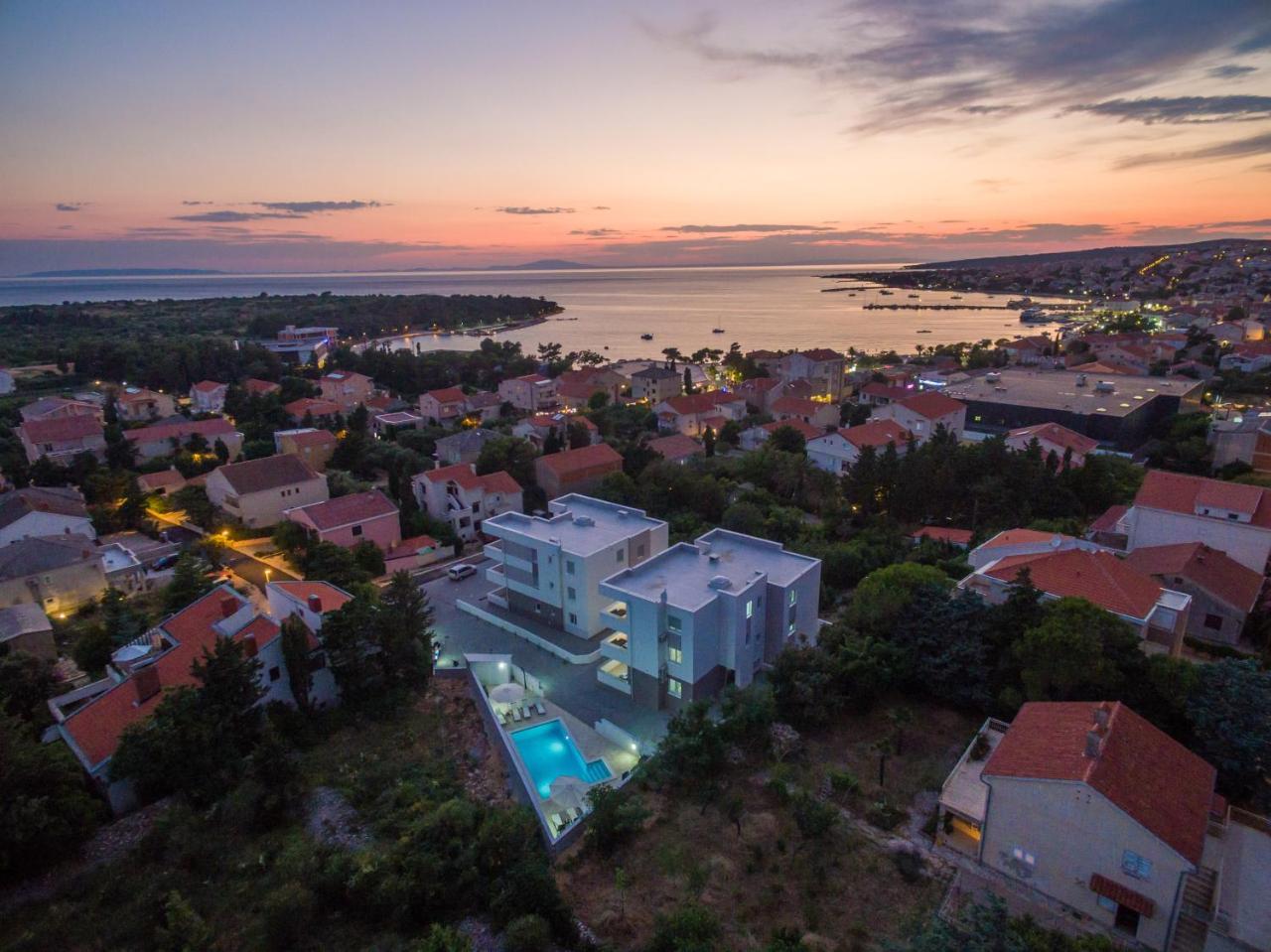 Villa Star 4 Luxury Apartment With A Pool Novalja Exterior foto